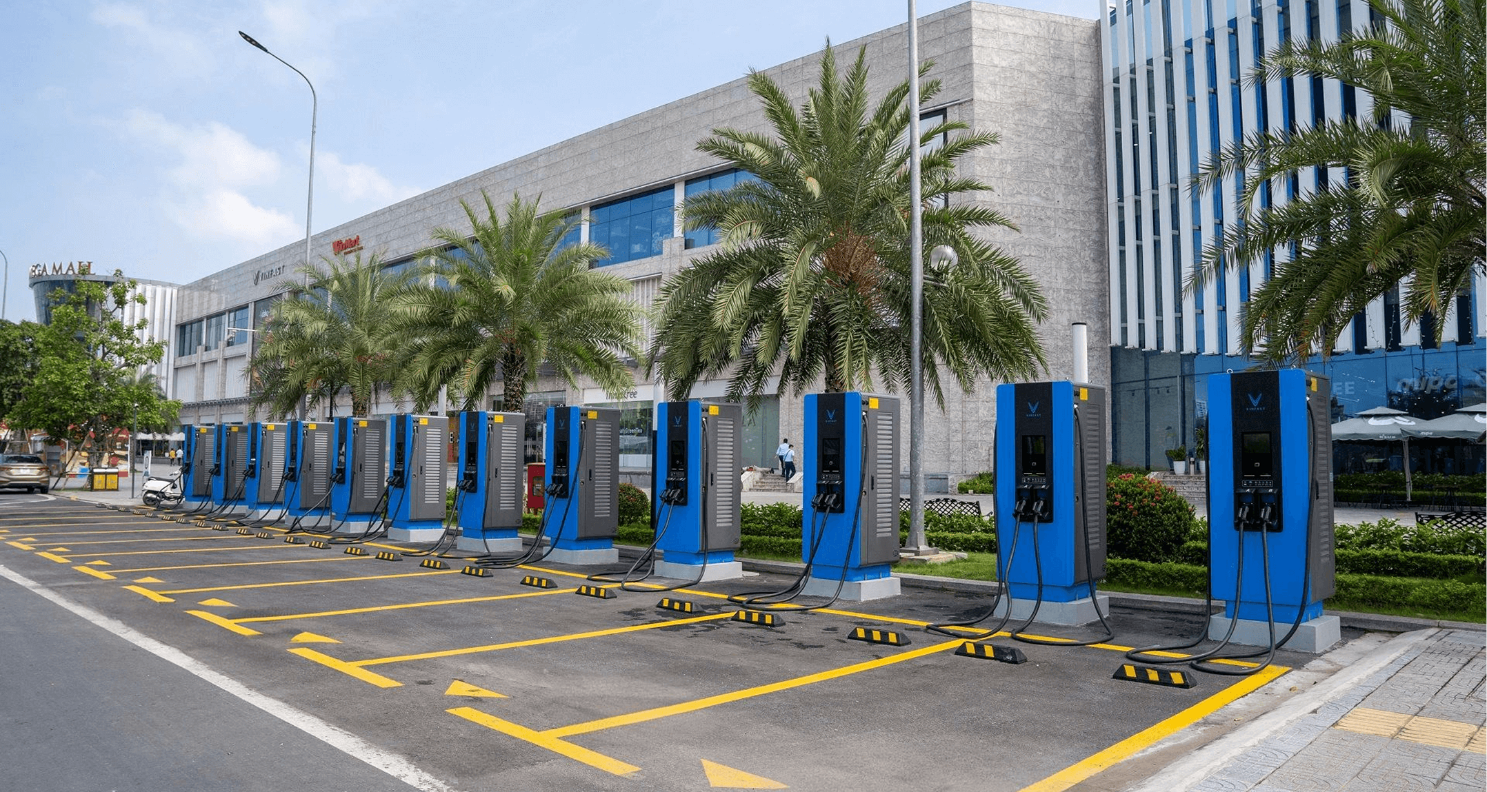 Giải pháp đầu tư trụ sạc